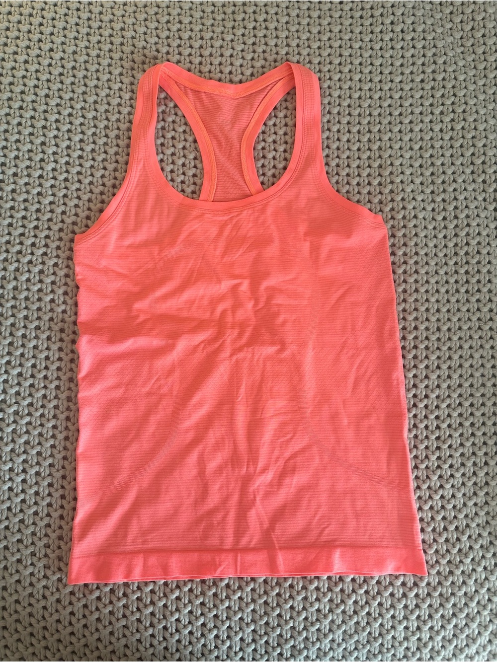 Lululemon Swiftly Tech Coral Racerback Tank Top Sz 6